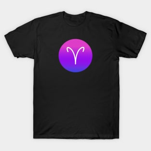 Gradient Zodiac Aries T-Shirt